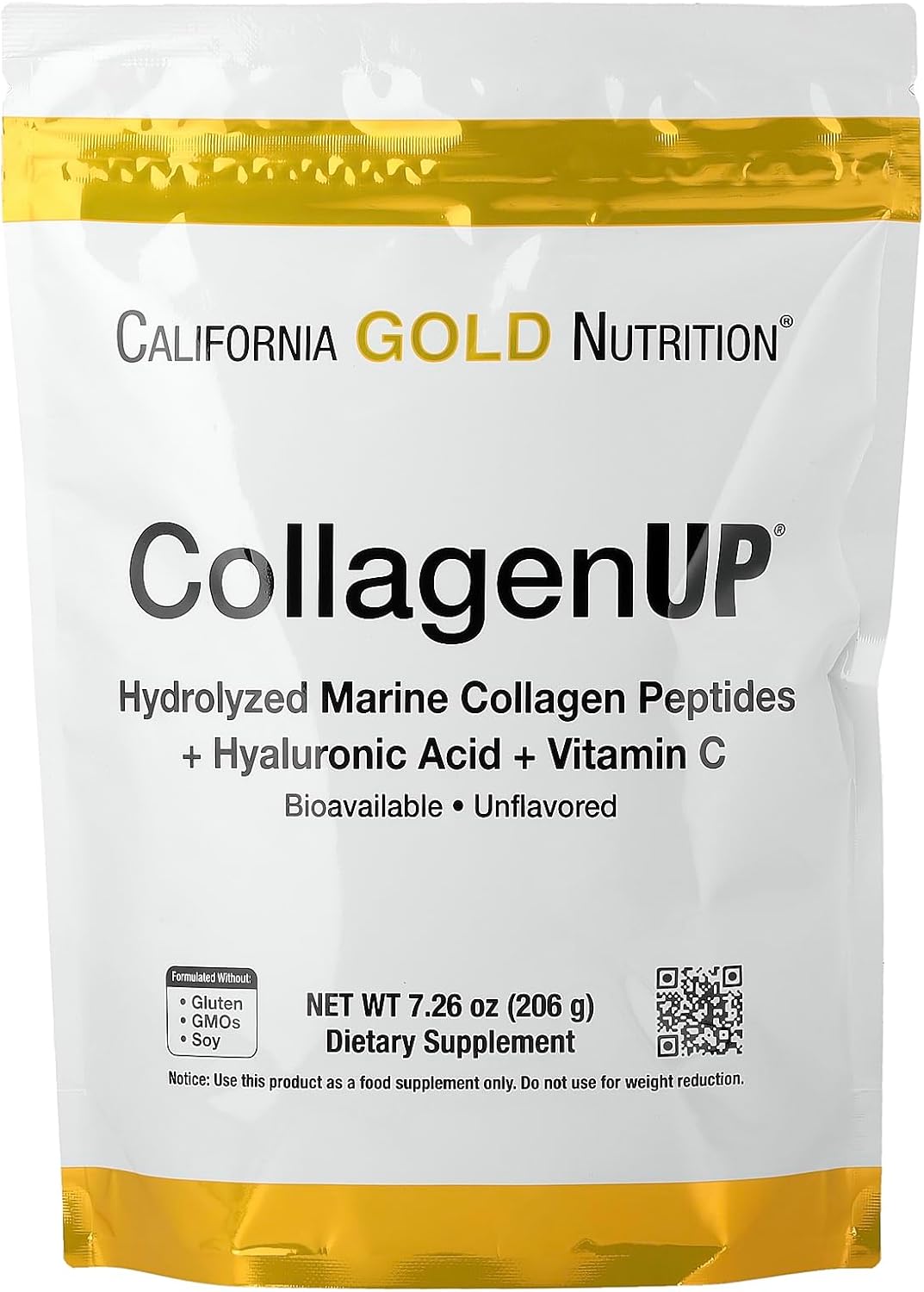 California Gold Nutrition CollagenUP — 206 გ