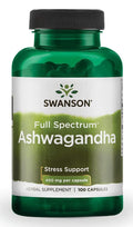 Swanson Full Spectrum Ashwagandha 450 mg 100 capsules