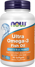 NOW Foods Ultra Omega-3 (90 Softgels)
