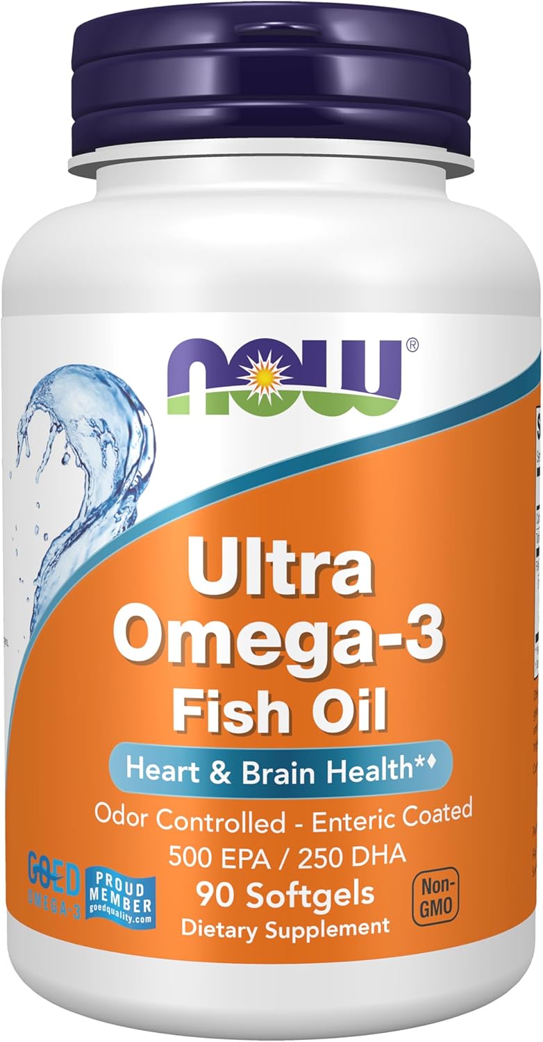NOW Foods Ultra Omega-3 (90 Softgels)