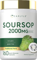 Carlyle Graviola — 1000 mg, 160 კაფსულა