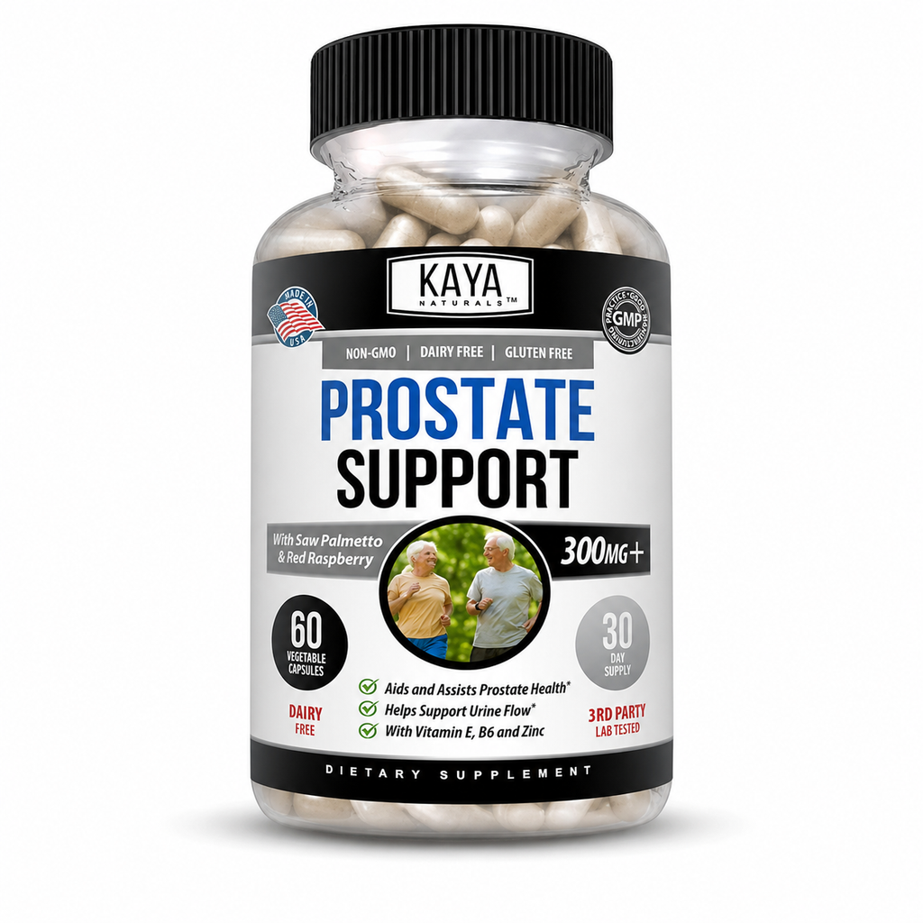 Kaya Naturals Prostate Support bottle front