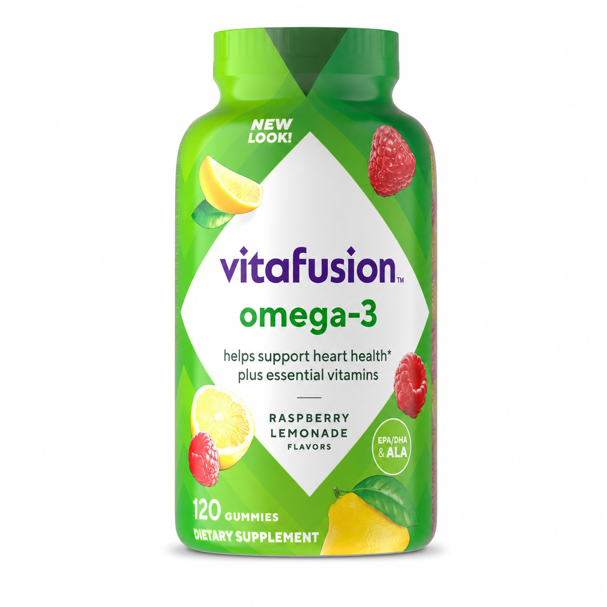 Vitafusion Omega-3 — ომეგა-3 ჟელეები, 120 ცალი
