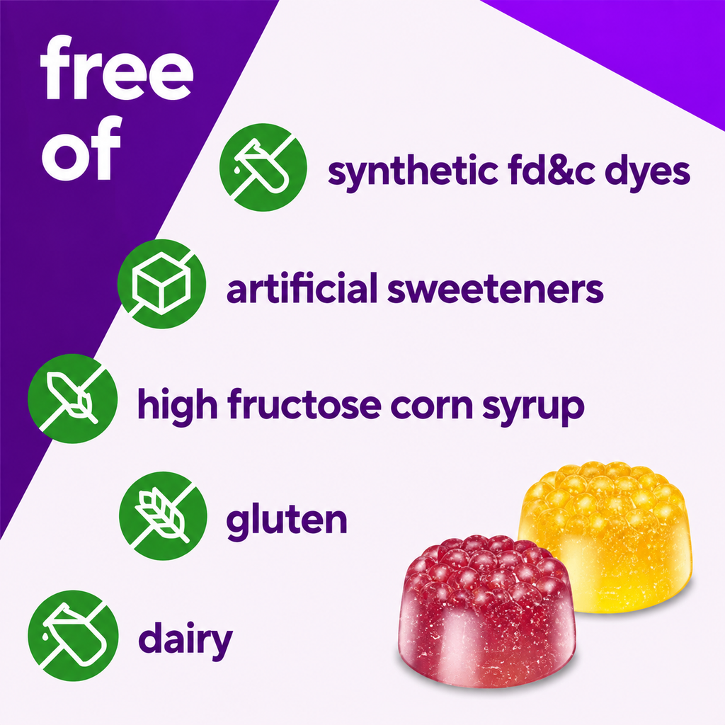 Vitafusion Omega-3 — ომეგა-3 ჟელეები, 120 ცალი