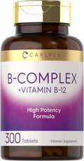 Carlyle B-Complex plus Vitamin B12 300 tablets