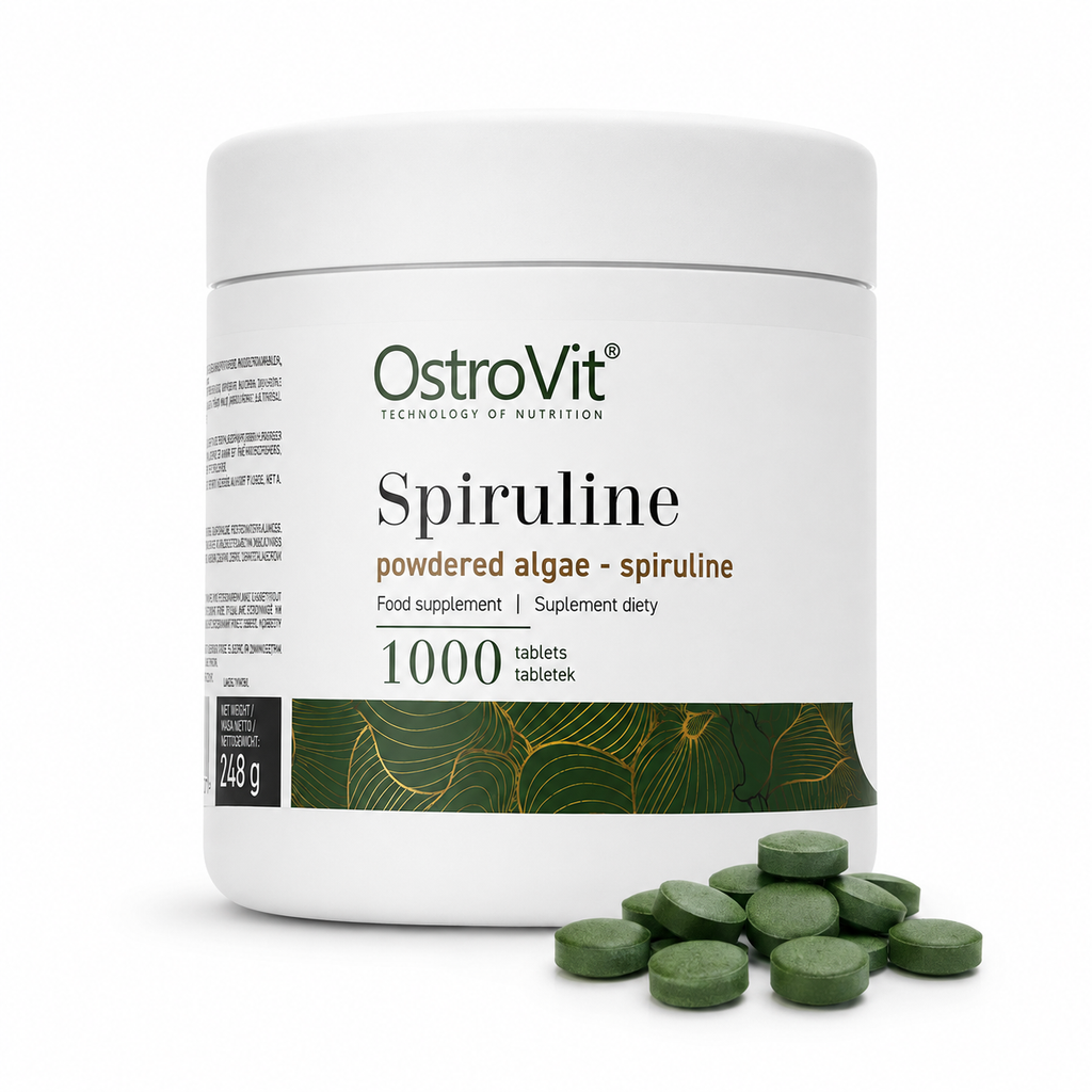 OstroVit Spirulina VEGE — 1000 ტაბლეტი