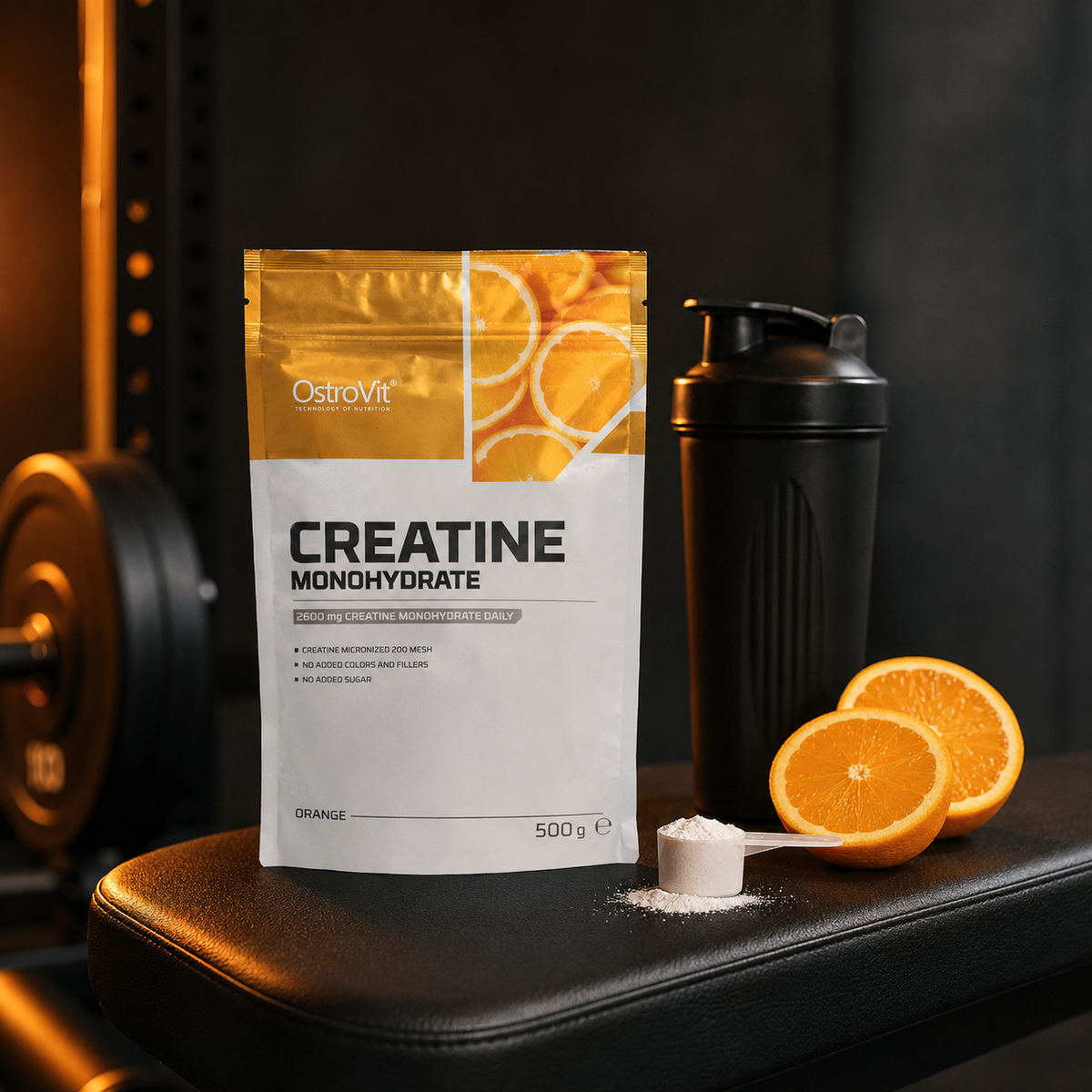 OstroVit Creatine Monohydrate 500 g — Orange