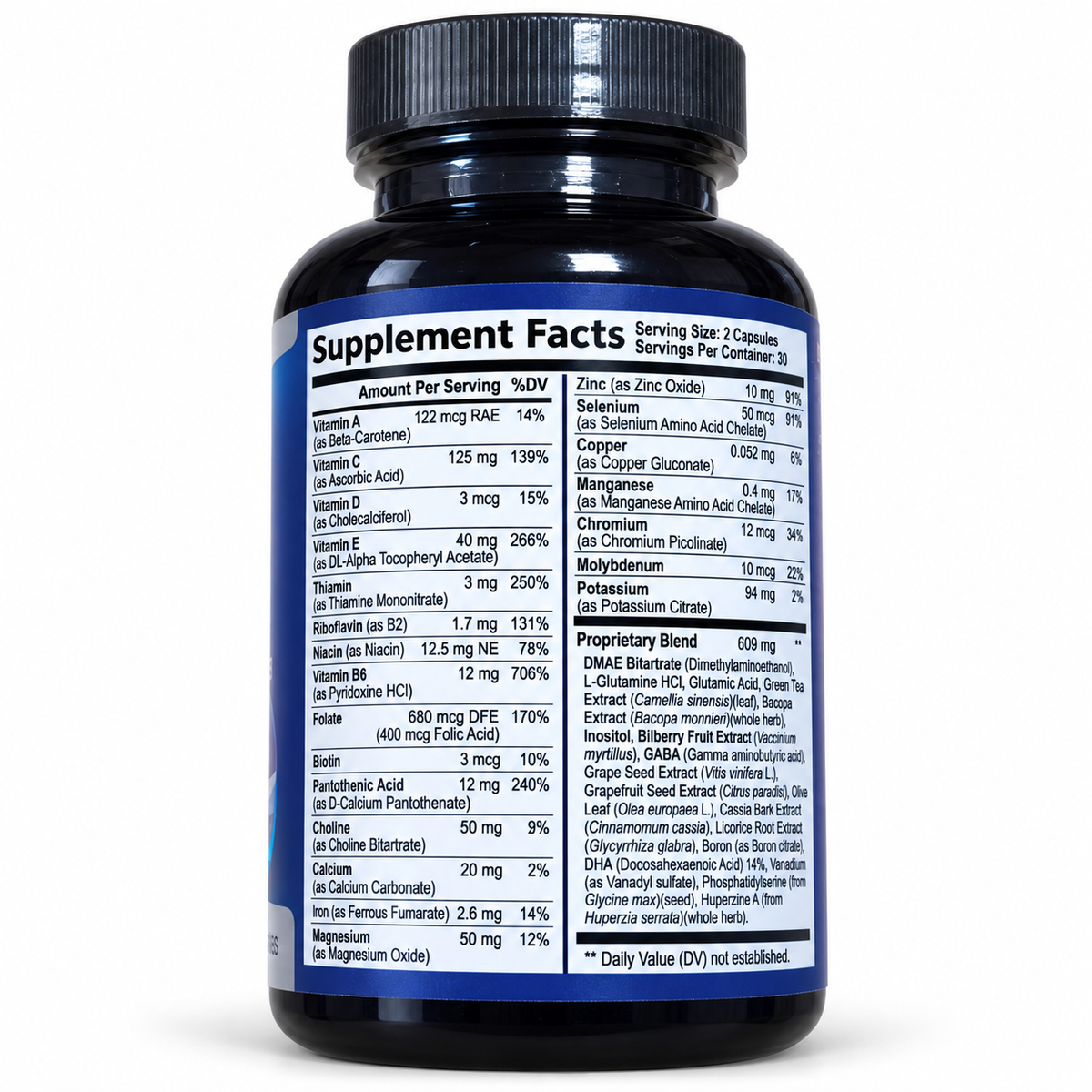 Nature's Peak Brain Memory Support – 60 კაფსულა