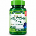 Nature's Truth Melatonin 10 mg + L-Theanine — 72 ტაბლეტი