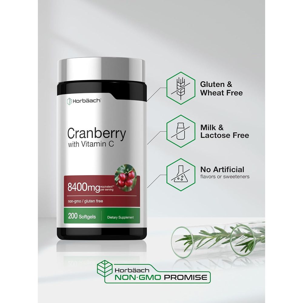 Horbäach Cranberry — gluten, wheat, milk and lactose free