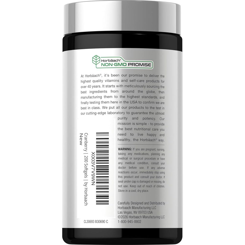 Horbäach Cranberry — Non-GMO