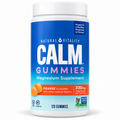 Natural Vitality CALM Magnesium Gummies 330 mg, Orange Flavor, 120 Gummies - front