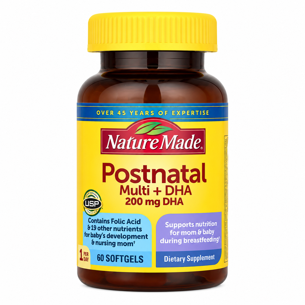 Nature Made Postnatal Multi + DHA — 60 კაფსულა