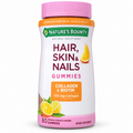Nature's Bounty Hair, Skin & Nails Gummies 80 ცალი — წინა ხედი