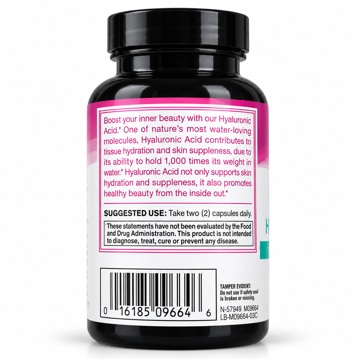 NeoCell Hyaluronic Acid 100 mg — უკანა მხარე და მიღების წესი
