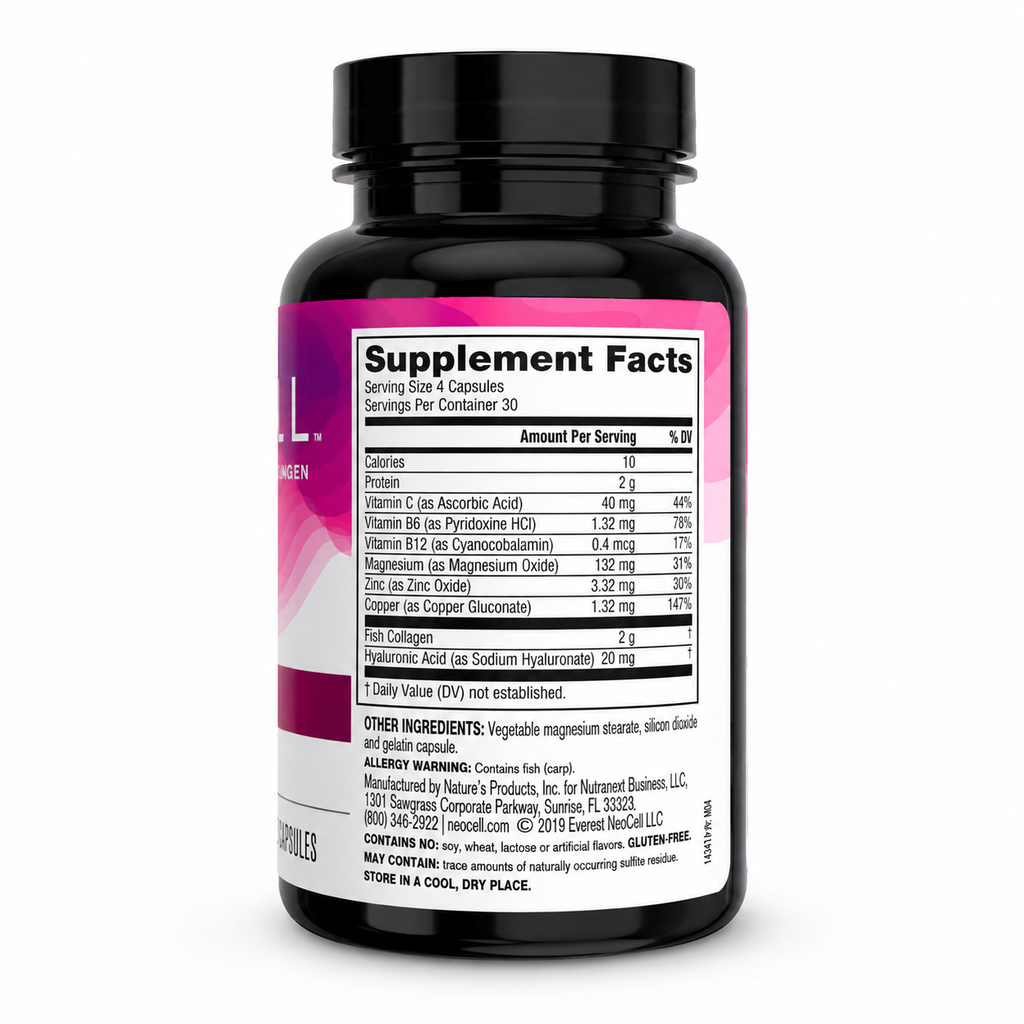 NeoCell Marine Collagen Supplement Facts