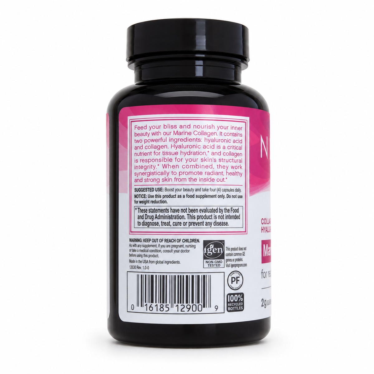 NeoCell Marine Collagen უკანა ეტიკეტი