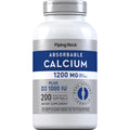Piping Rock Absorbable Calcium 1200 mg + Vitamin D3 1000 IU — 200 Softgels