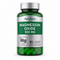 Piping Rock Magnesium Oxide 500 mg — 90 კაფსულა, წინა მხარე