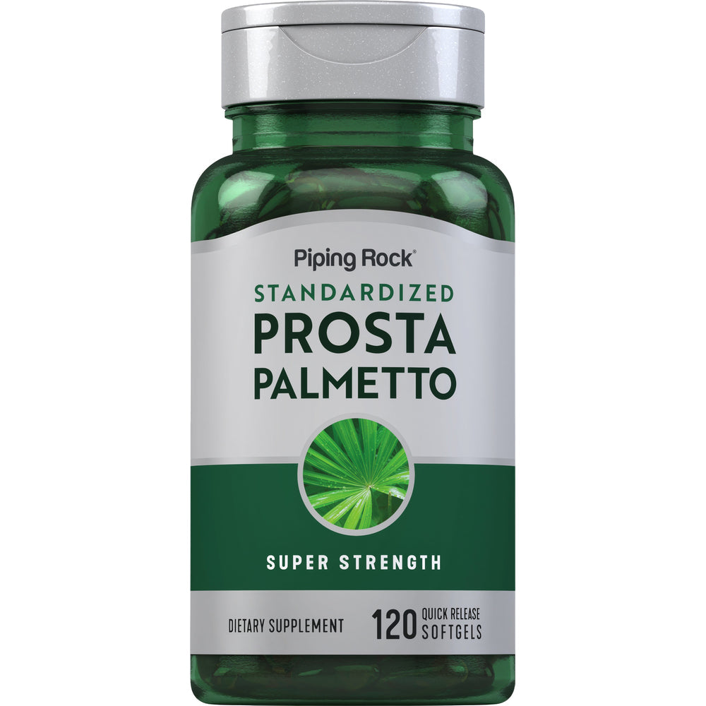 Piping Rock Prosta Palmetto Super Strength — 120 რბილი კაფსულა