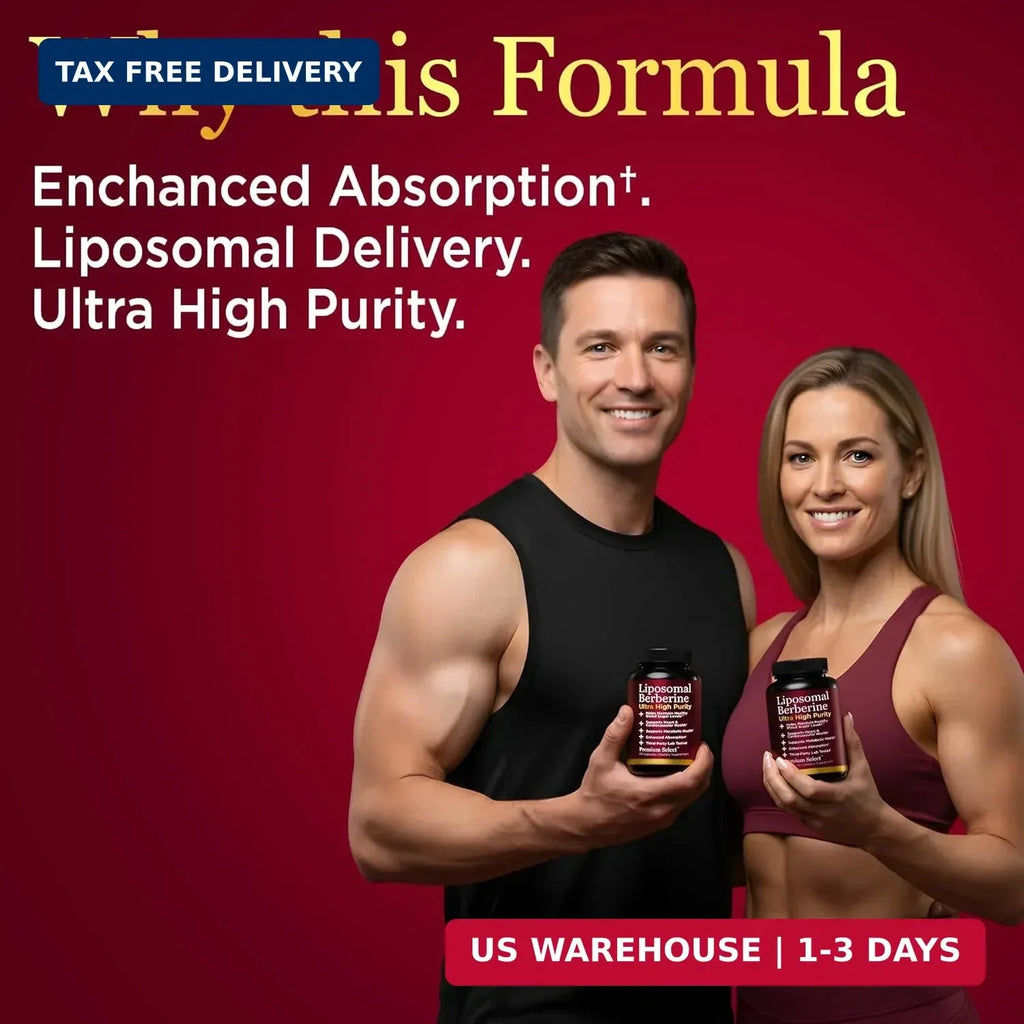 Premium Select Nutrition Liposomal Berberine HCL Supplement Facts
