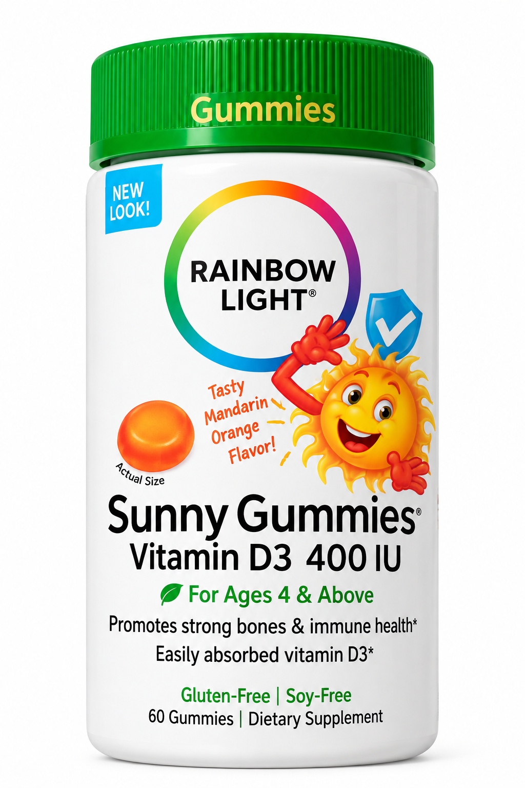Rainbow Light Sunny Gummies Vitamin D3 400 IU - product view