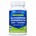 Rite Aid Glucosamine Chondroitin MSM + Turmeric 120 Tablets — front