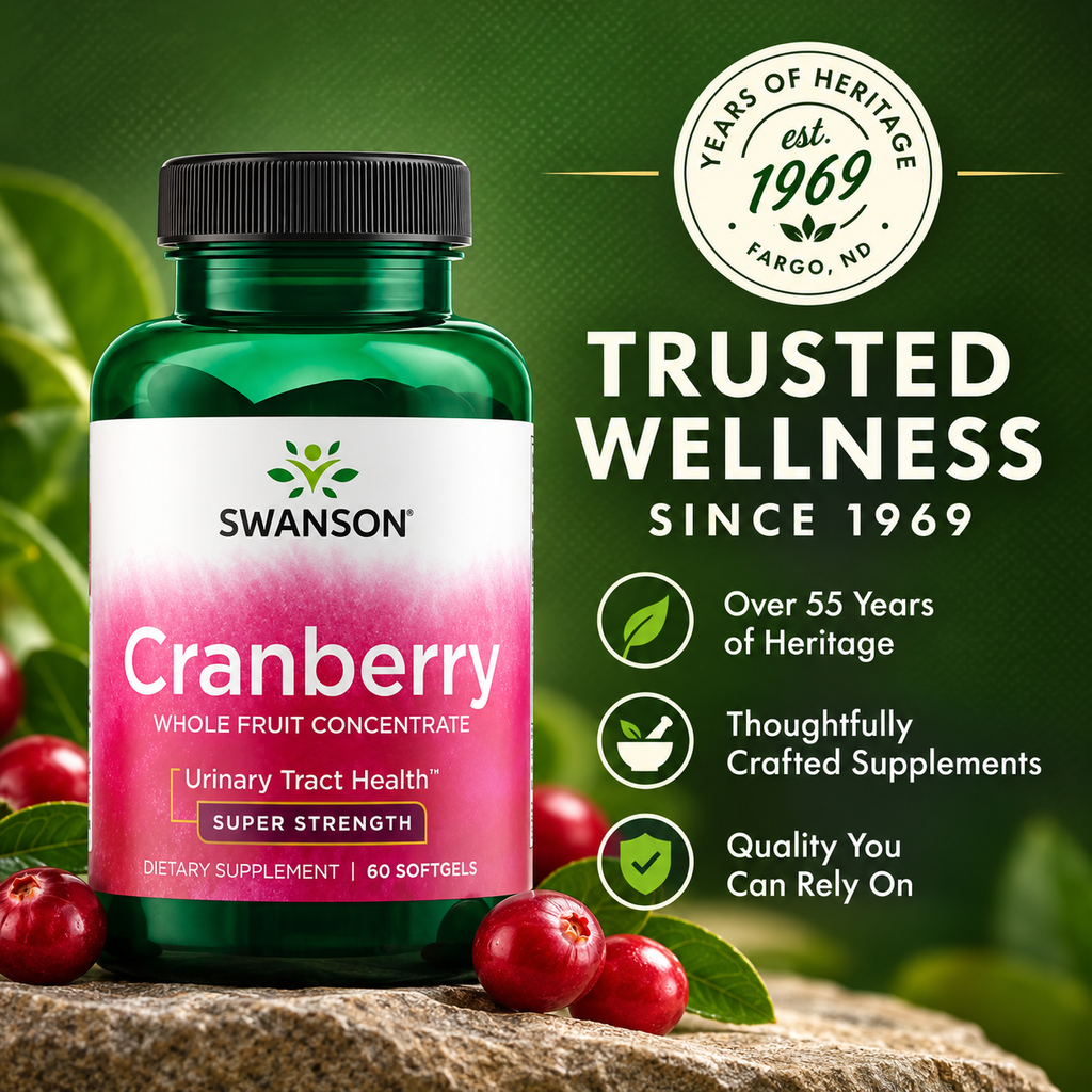 Swanson Cranberry brand quality and heritage