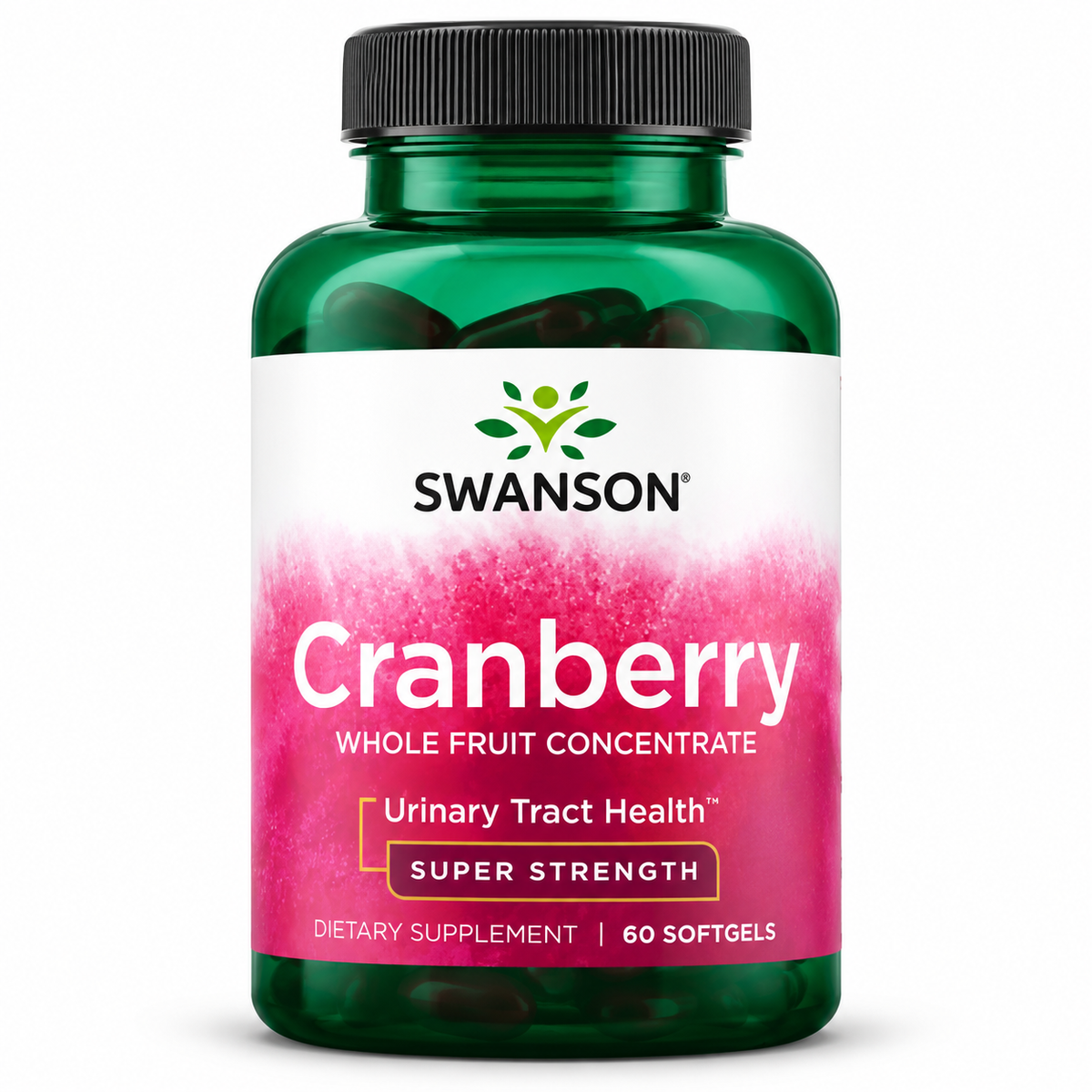 Swanson Cranberry Whole Fruit Concentrate 420 mg — 60 softgels