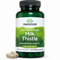 Swanson Full Spectrum Milk Thistle 500 mg — 100 vegan capsules