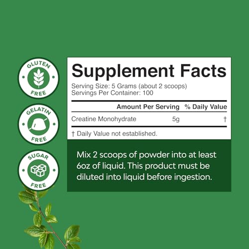 Natures Craft Creatine Monohydrate — პროდუქტის ფოტო 4