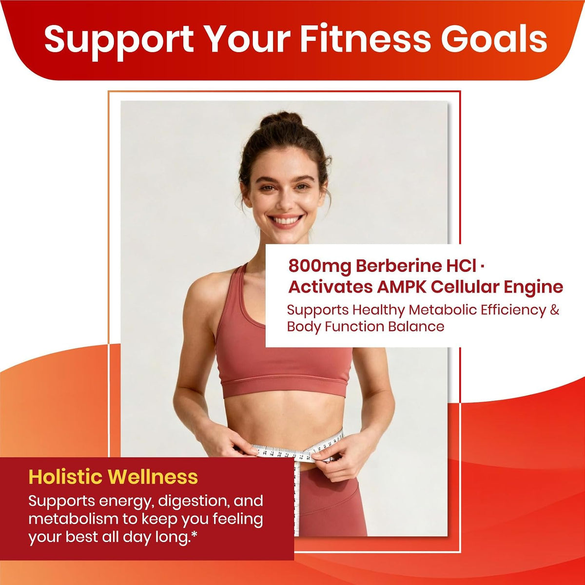 VEV Berberine 5-in-1 supplement usage and features