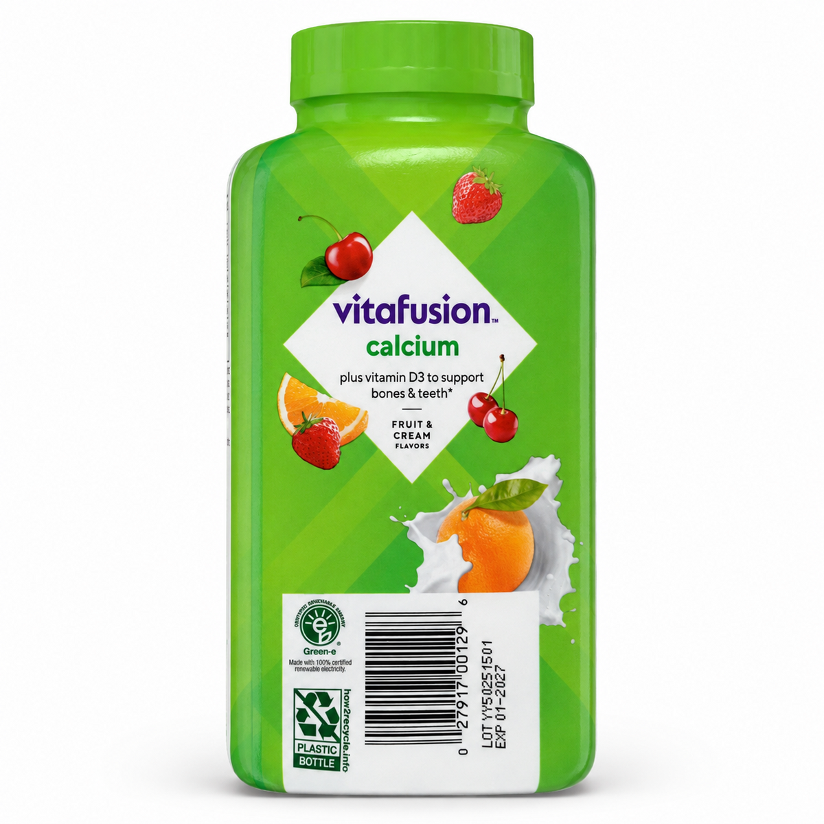 Vitafusion Calcium 130 ჟელე - შტრიხკოდი და ვადა