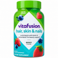 Vitafusion Hair Skin & Nails 100 Gummies - წინა ხედი