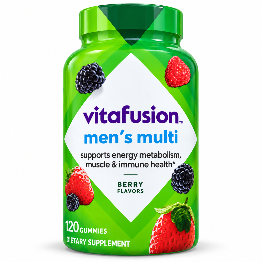 Vitafusion Men's Multi Berry Flavors 120 Gummies — მთავარი სურათი
