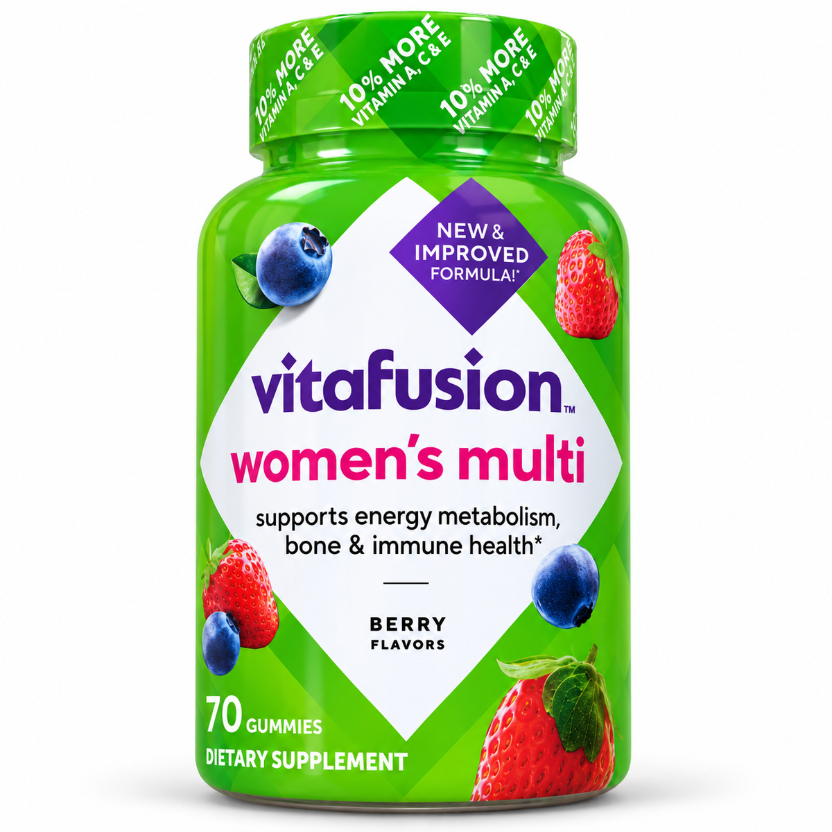 Vitafusion Women’s Multi 70 gummies - წინა ხედი