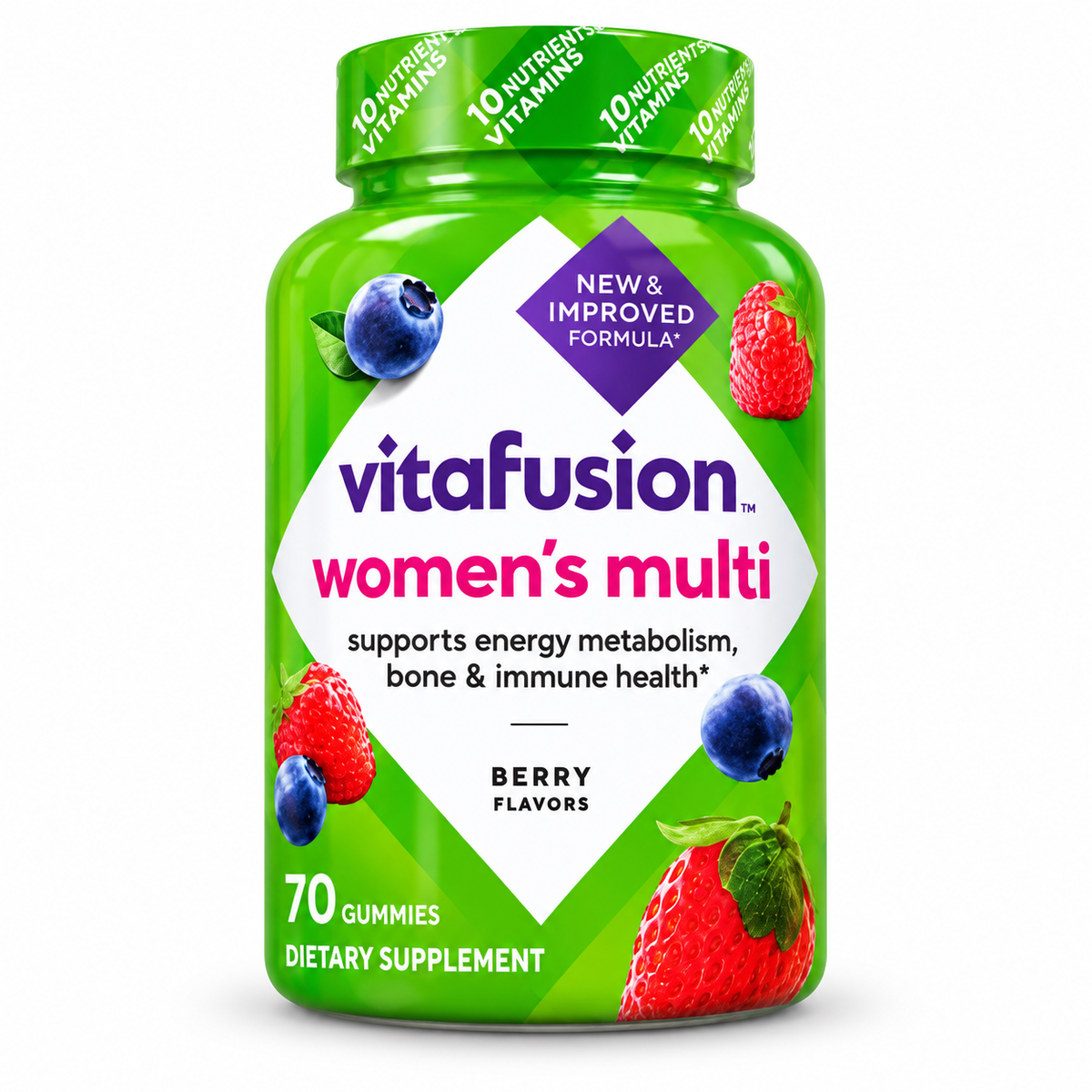Vitafusion Women’s Multi 70 gummies — სტანდარტიზებული მთავარი სურათი