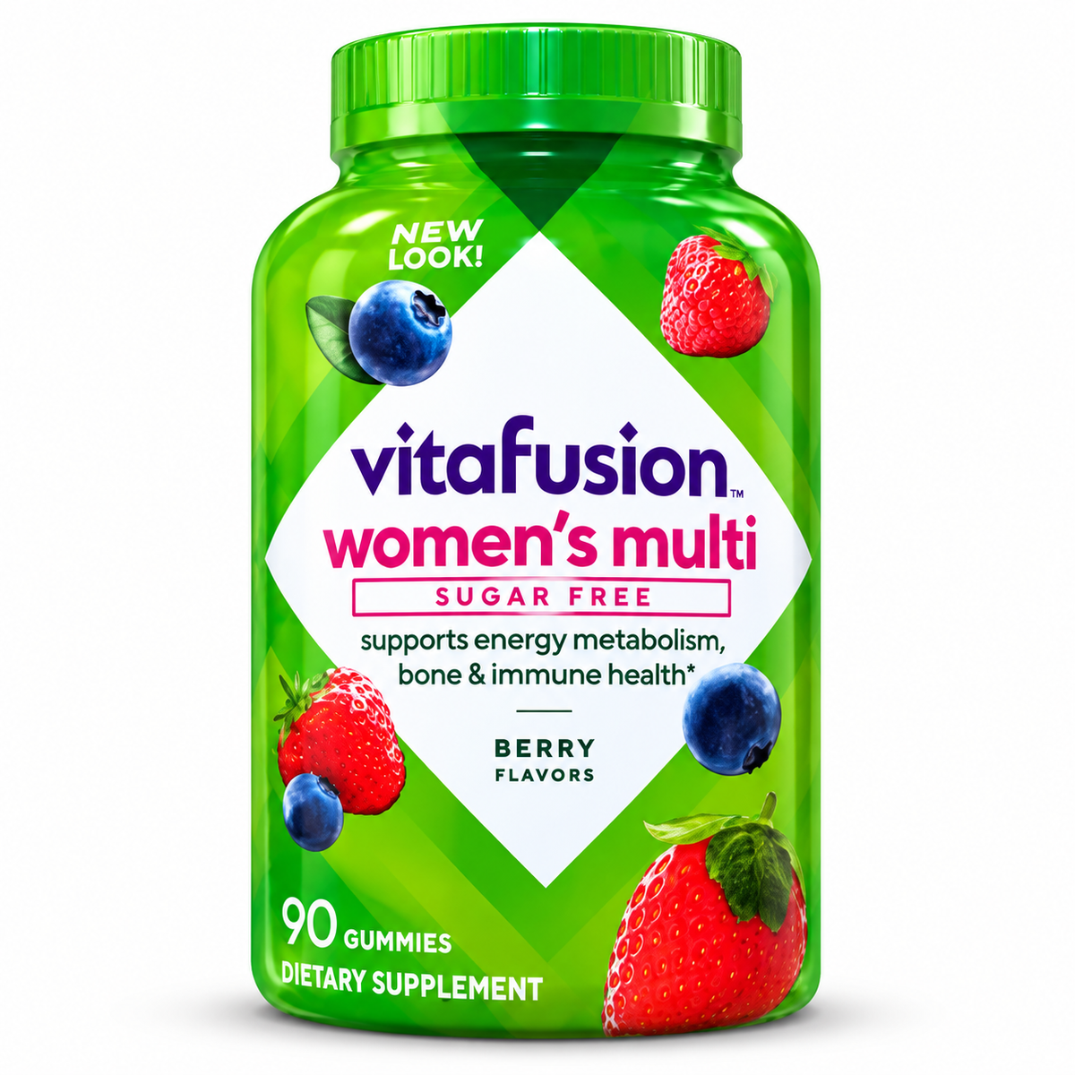 Vitafusion Women’s Multi Sugar Free 90 gummies — სტანდარტიზებული მთავარი სურათი